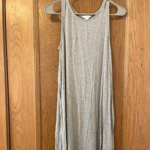 Caslon grey knit dress